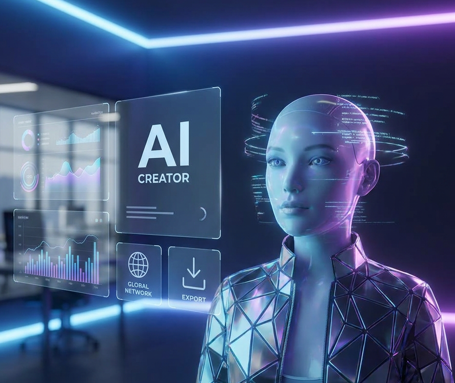 AI INFLUENCER - Digital personas for export created with PalmVision AI